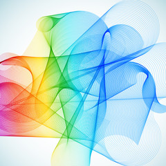 Poster - Abstract Background Vector