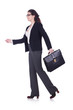 © Elnur - Businesswoman isolated on the white