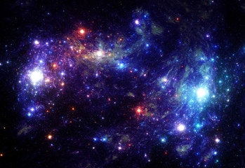 Wall Mural - stars background