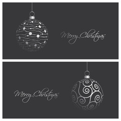 Wall Mural - elegant christmas card backgrounds