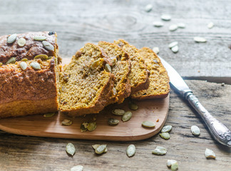 Sticker - Loaf of pumpkin bread