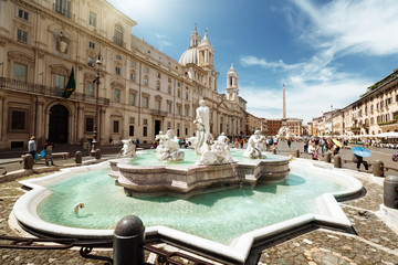 Wall Mural - Piazza Navona, Rome. Italy