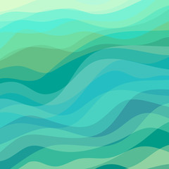 Poster - Abstract Wavy Background