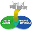 Best of Both Worlds Fresh Ideas Trusted Experience