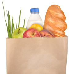 Wall Mural - Bag of groceries