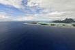 Aerial view of Bora Bora Island