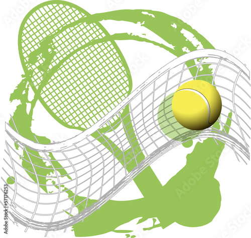 Board z aluminiowym obramowaniem Tenis