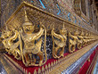 Guardian Statues Surrounding the Temple of the Emerald Buddha