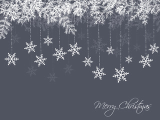 Wall Mural - Winter background