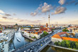canvas print picture - Berlin, Germany Afternoon Cityscape