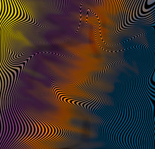 Abstract Optical Illusion