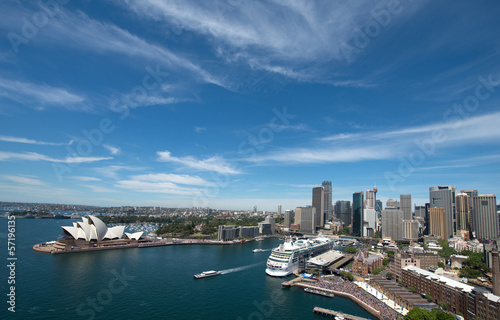 Obraz na płótnie canvas czteroczęściowy "tetraptyk" Opera jest symbolem sydney