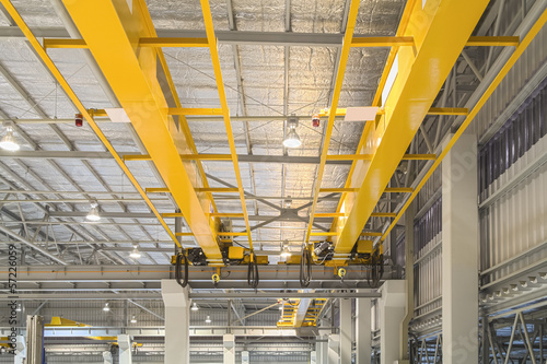 Naklejka na szybę overhead crane