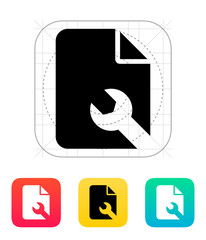 Sticker - Repair File icon.