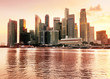 Singapore downtown view