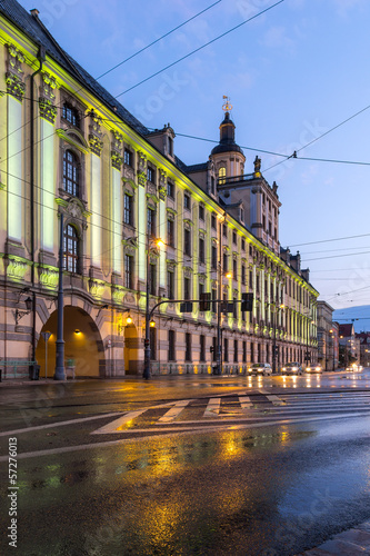 Naklejka dekoracyjna Barokowa siedziba Uniwersytetu Wrocławskiego