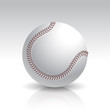 Vector Illustration of Isolated Baseball Ball