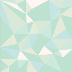 Abstract geometrical background in pale green and blue colours