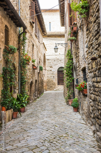 Naklejka dekoracyjna Vicolo romantico italiano