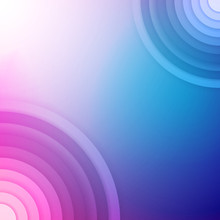 Colorful Abstract Background. Vector Background With Circles