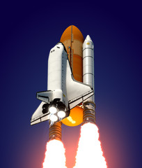 Wall Mural - space shuttle