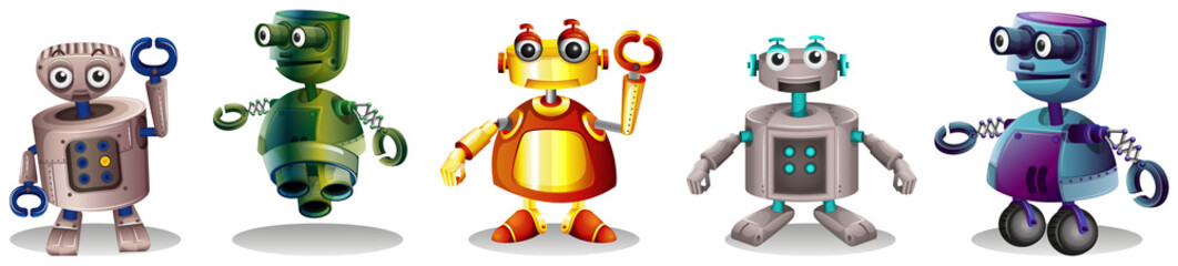Different robot designs