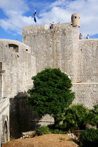 Plakat na papierze fotorealistycznym Mura dubrovnik