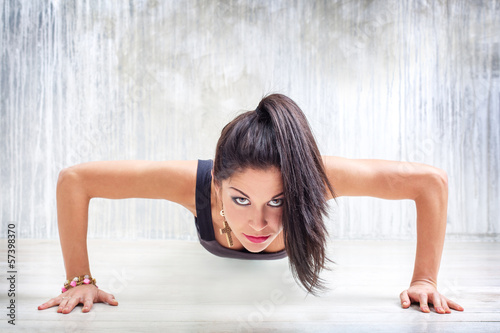 Tapeta ścienna Ćwiczenia fitness