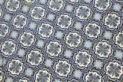 Naklejka samoprzylepna Azulejo w porcie, portugalia