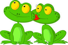 Frog Kissing
