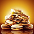 © Joshua Resnick - concept photo of a large pile of cheeseburgers