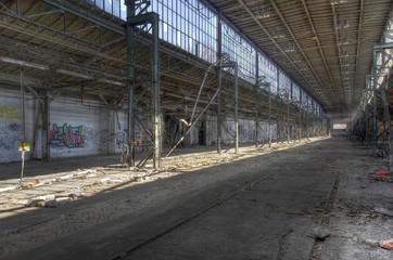 Wall Mural - Verlassene Fabrik