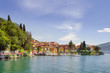 Varenna in afternoon sunlight, Lake Como, Italy