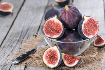 Wall Mural - Portion of fresh Figs