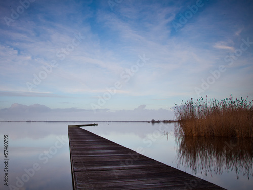 Board z aluminiowym obramowaniem Molo Zuidlaardermeer