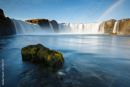 Board z aluminiowym obramowaniem Godafoss, islande