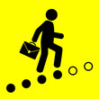 © Vicgmyr - man goes up the career ladder