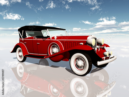 Plakat na zamówienie Classic Car