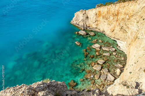Naklejka samoprzylepna Plaża stara baska, chorwacja