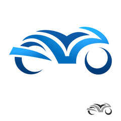Fotomurali - motorrad - motorbike icon