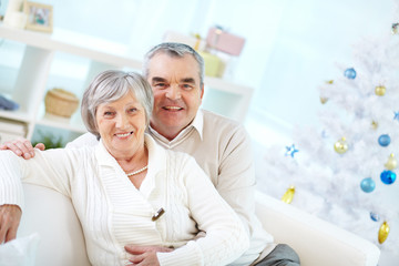 Wall Mural - Mature couple