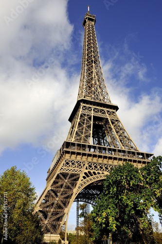 Board z aluminiowym obramowaniem Tour eiffel