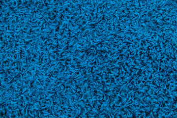 Wall Mural - Blue carpet texture