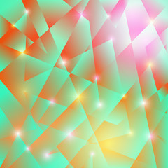 Wall Mural - Abstract vector background  green