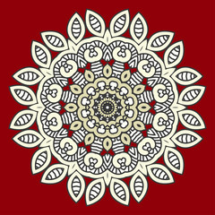 Aufkleber - Vector Round Decorative Design Element
