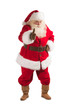 © Milles Studio - Happy Christmas Santa Claus showing thumb up
