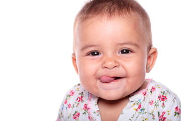 baby smiling