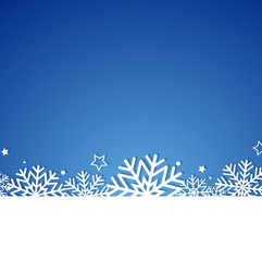 blue christmas background