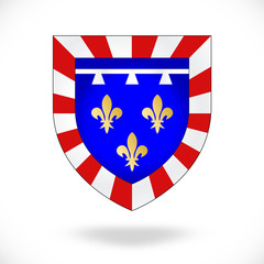 Poster - France - Centre (blason)