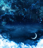 Fototapeta Na sufit - beautiful background, nightly sky